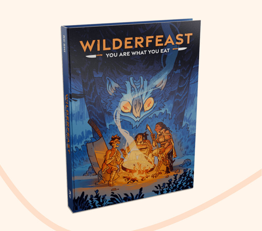 Wilderfeast Core rulebook, front cover