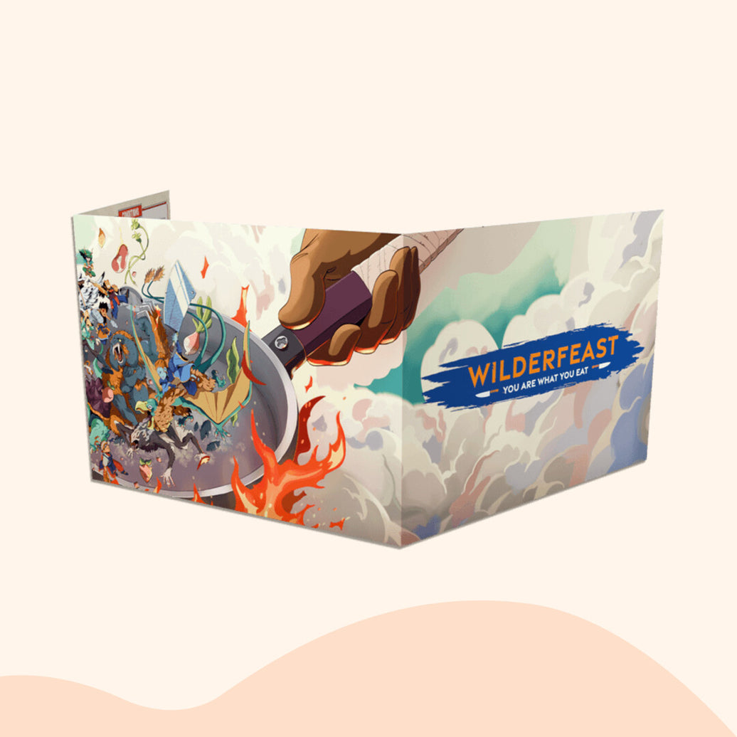 GuideScreen GM screen voor Wilderfeast, voorkant