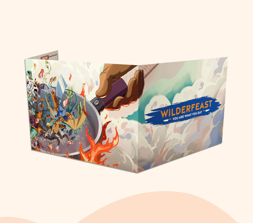 GuideScreen GM screen voor Wilderfeast, voorkant