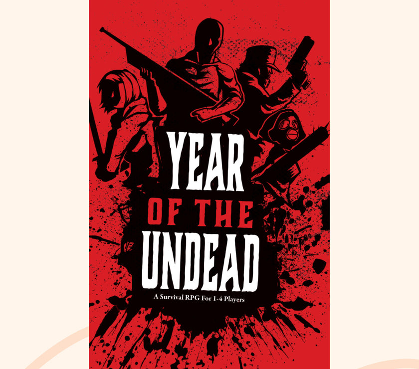 Year of the Undead, zine, front cover