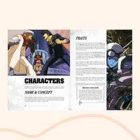 Cowboy Bebop: The Roleplaying Game Inner preview Characters
