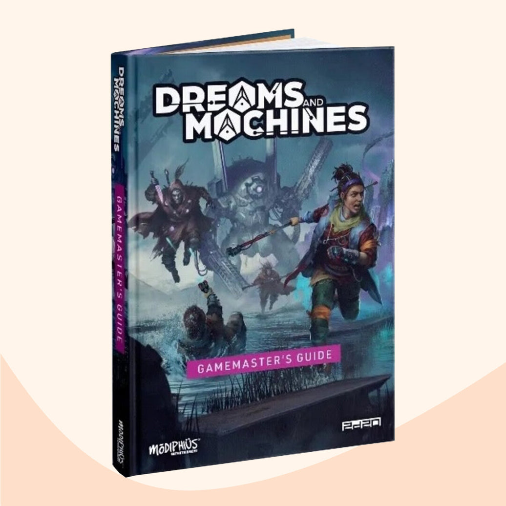 Dreams and Machines, Gamemaster's guide, front cover