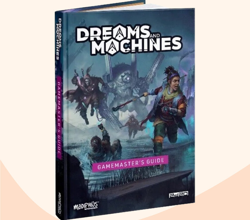 Dreams and Machines, Gamemaster's guide, front cover