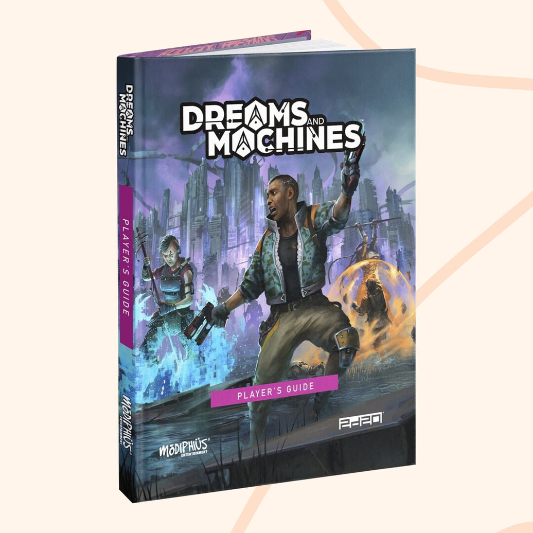 Dreams and Machines, Player's Guide, front cover