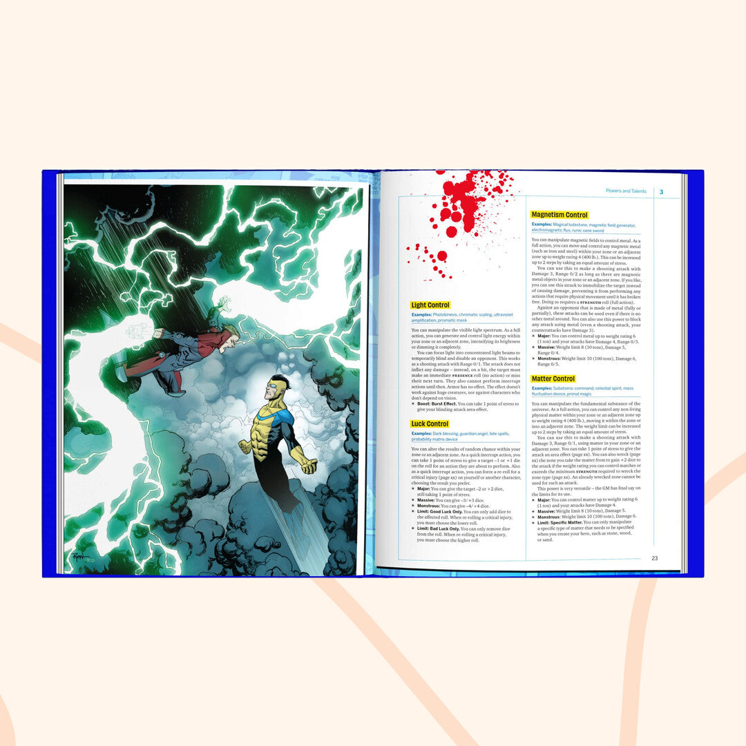 Invincible – Superhero Roleplaying Core Rulebook