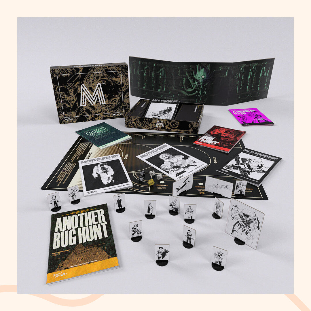 Mothership RPG deluxe, components