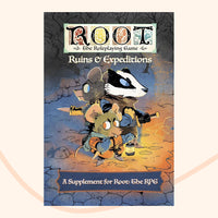 Roots, Ruins and Expeditions, a supplement for Root the RPG front cover