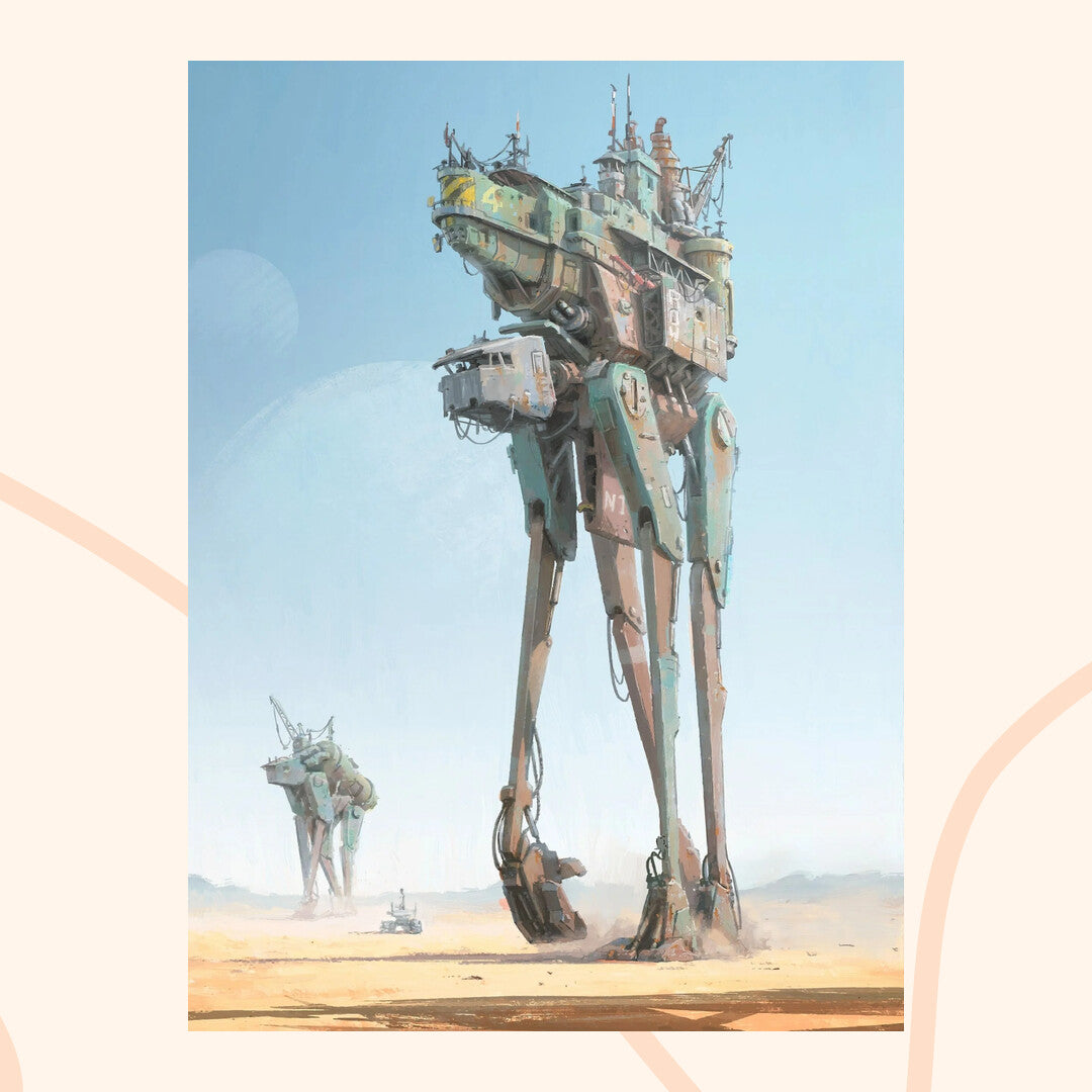 Salvage Union: Workshop Manual - artwork, Union Crawler,