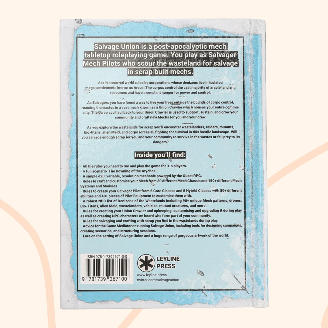 Salvage Union: Workshop Manual - back book